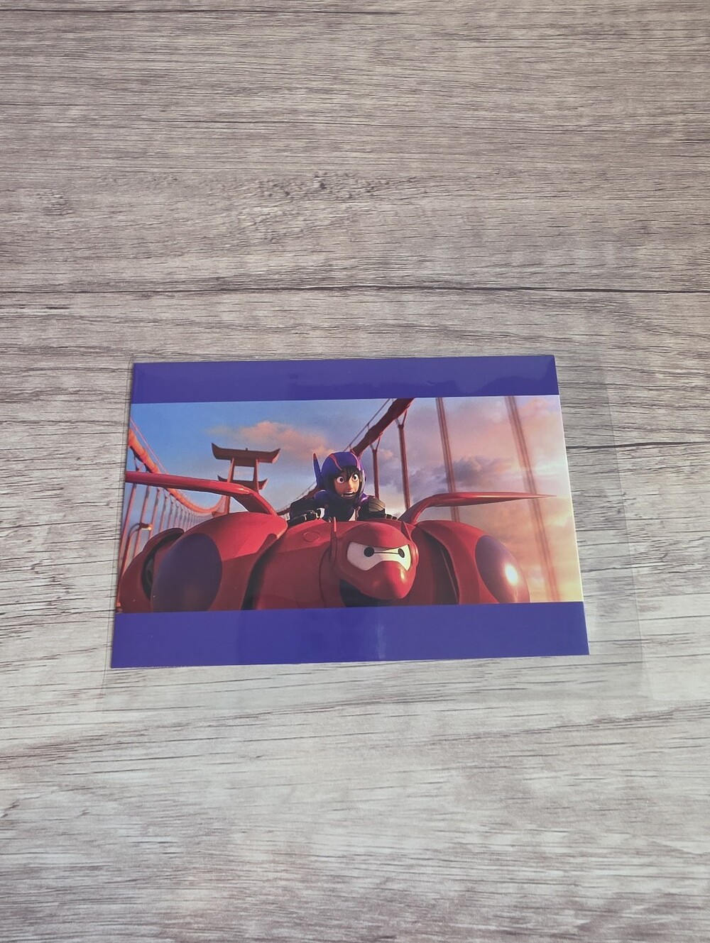 ✨️BUY 3 FOR $22 Hiro Hermada And Baymax, Big Hero 6, 2014 Postcard